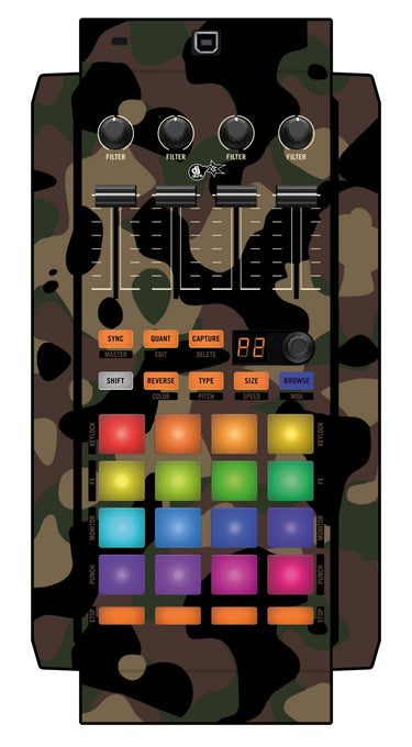 Native Instruments F1 Skin Camo Woodland